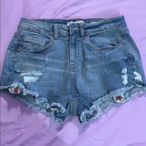 Jean shorts